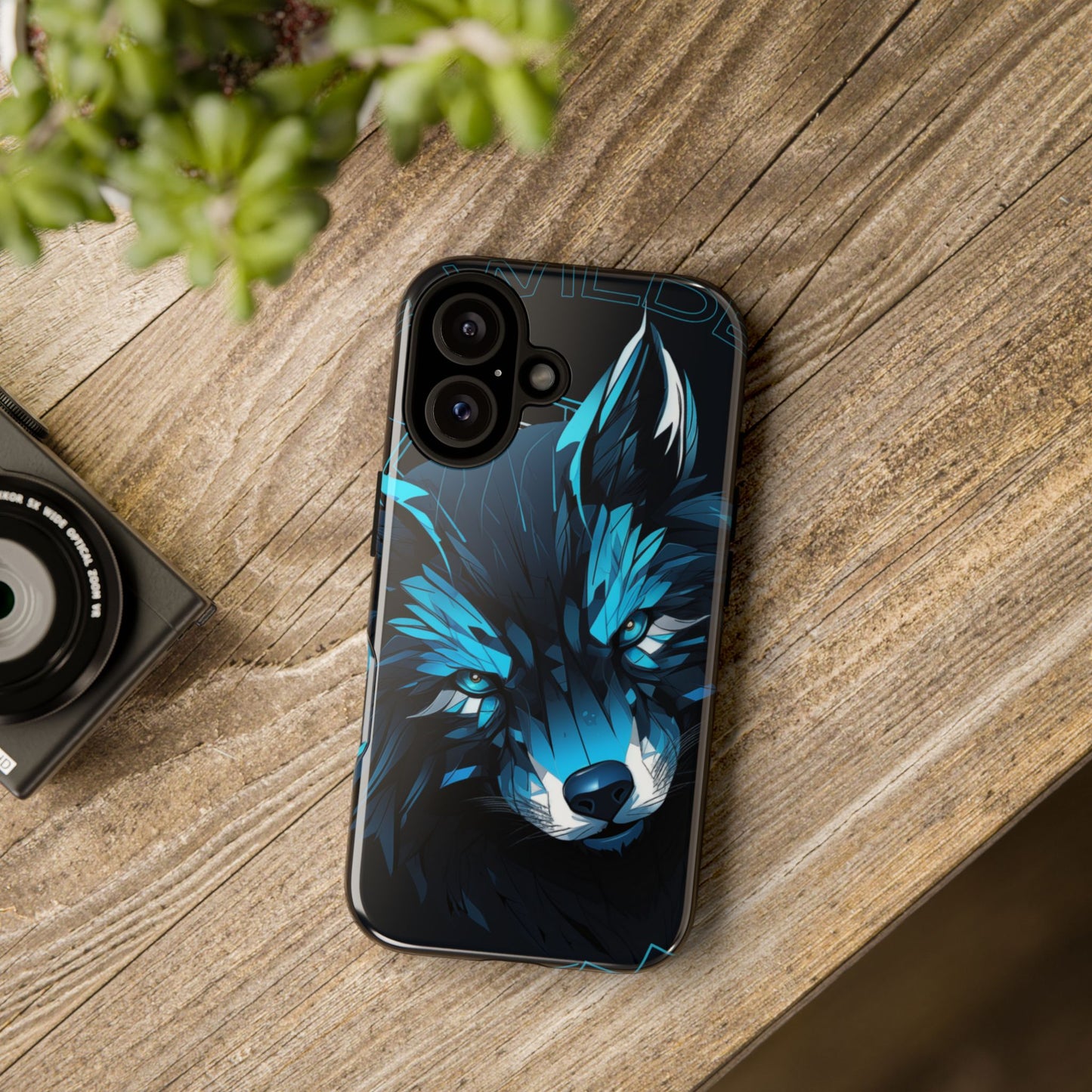 Cool Wolf Phone Case | Tough Cases for Animal Lovers, Stylish Phone Accessories, Gift for Nature Enthusiasts, Unique Tech Gear