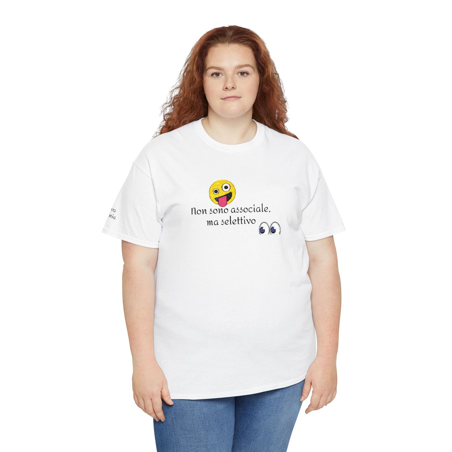 Selective Cotton Tee – Motivational Unisex Shirt, Casual Wear, Gift for Friends, Everyday Style, Statement Tee, Unique Design