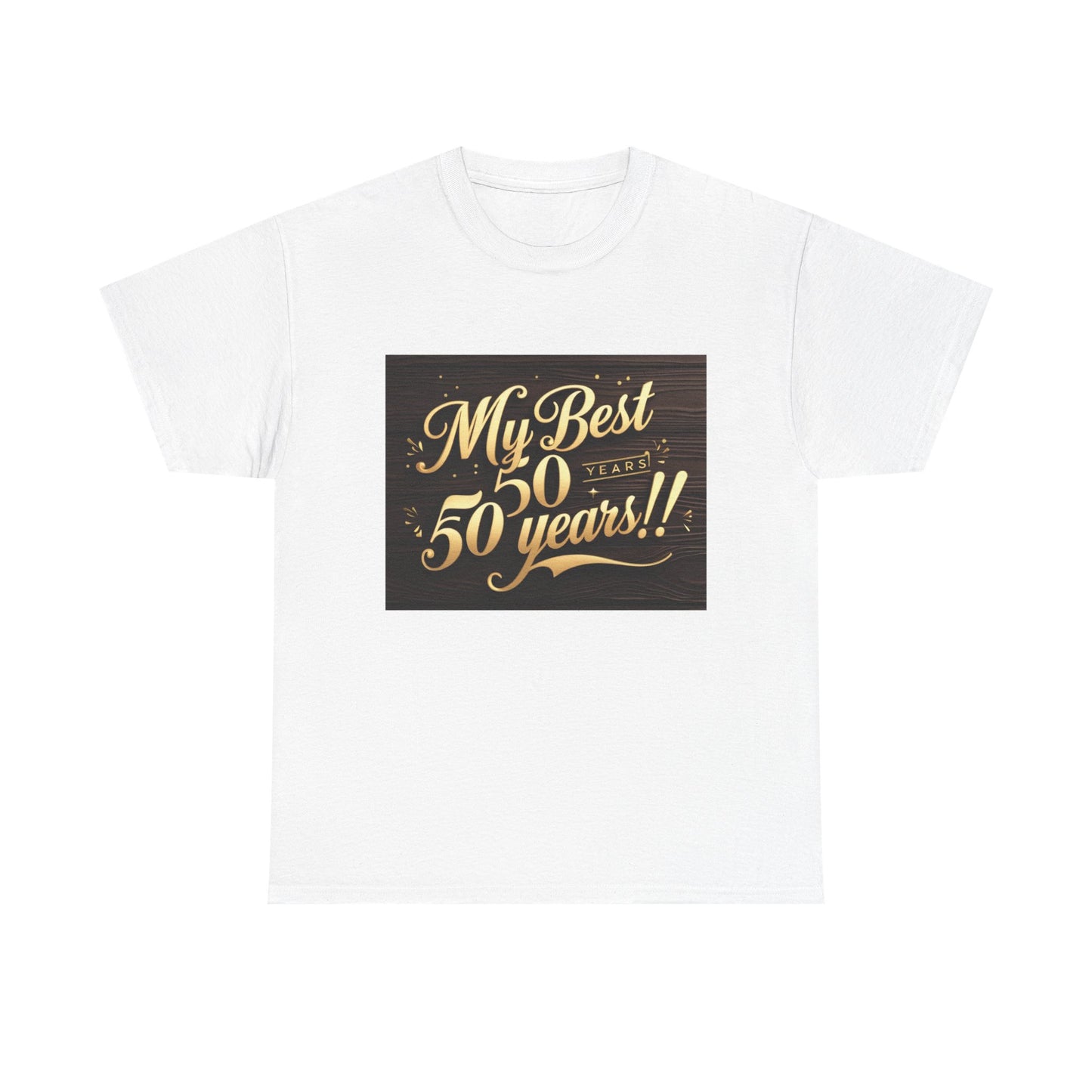 Milestone Celebration Tee for 50th Birthday - Unisex Cotton Shirt, Party Outfit, Gift for Him/Her, Fun Casual Wear