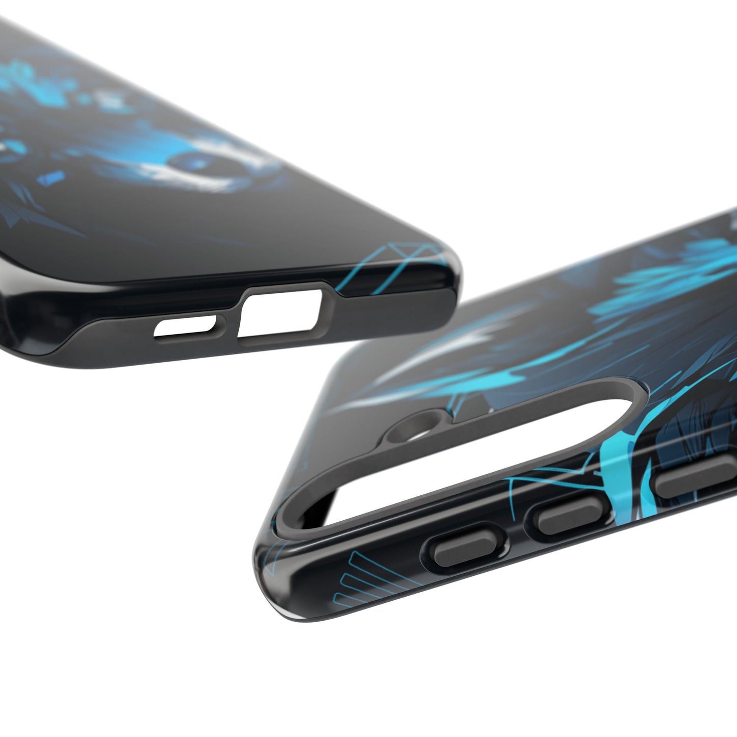 Bold Wolf Phone Case, Tough Cases for Animal Lovers, Unique Gift, Cool Accessories, Smartphone Protection