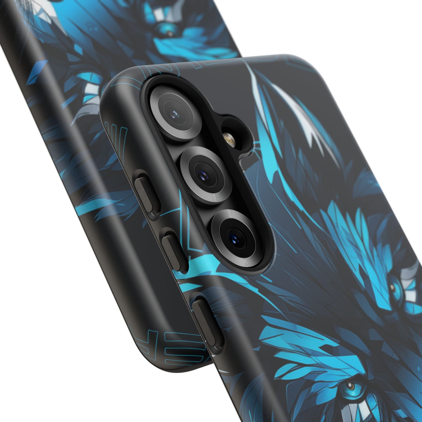 Bold Wolf Phone Case, Tough Cases for Animal Lovers, Unique Gift, Cool Accessories, Smartphone Protection