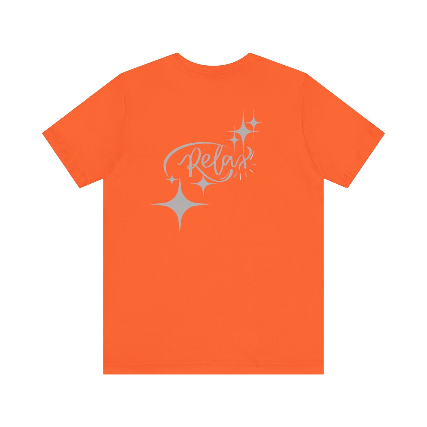 Relaxing Unisex Short Sleeve Tee | Comfortable Graphic T-Shirt, Ideal for Lounging, Gifts, Self-Care, Casual Wear