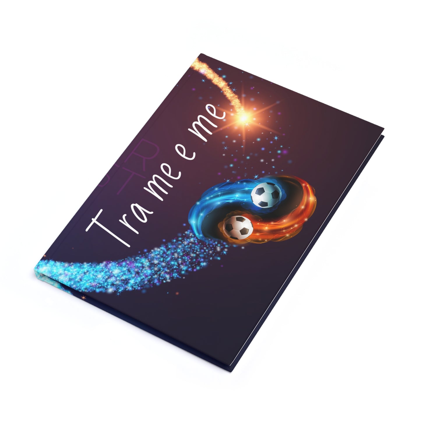 Soccer-Themed Hardcover Journal – Perfect Gift for Sports Lovers, Coaches, and Students, Ideal for Journaling, Notetaking, and Planning