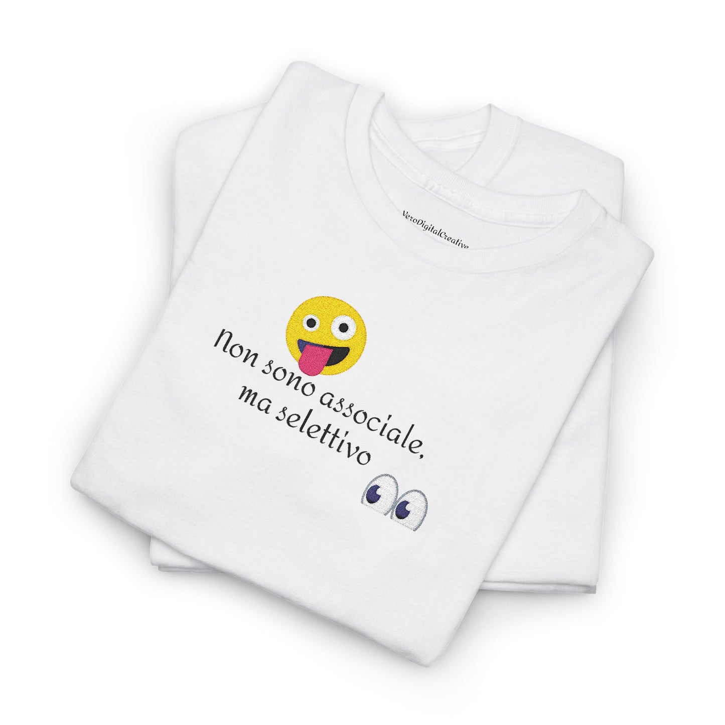 Selective Cotton Tee – Motivational Unisex Shirt, Casual Wear, Gift for Friends, Everyday Style, Statement Tee, Unique Design