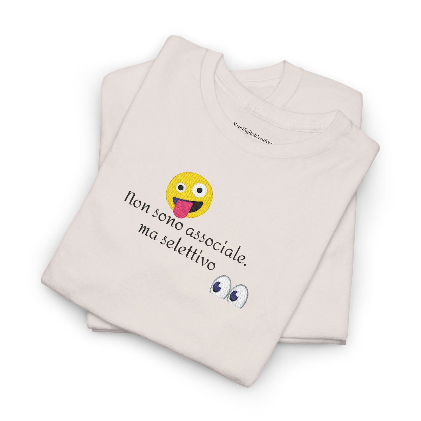 Selective Cotton Tee – Motivational Unisex Shirt, Casual Wear, Gift for Friends, Everyday Style, Statement Tee, Unique Design