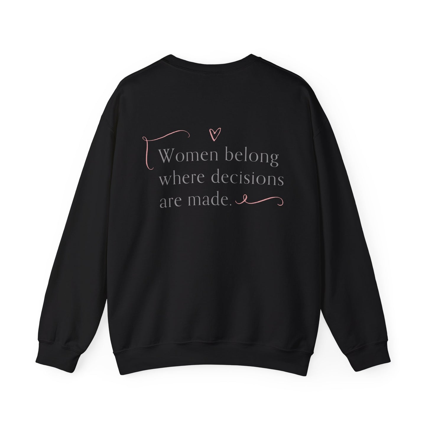 Empowering WOW Crewneck Sweatshirt | Unisex Casual Wear, Gift for Her, Inspirational Apparel, Statement Clothing, Cozy Sweatshirt