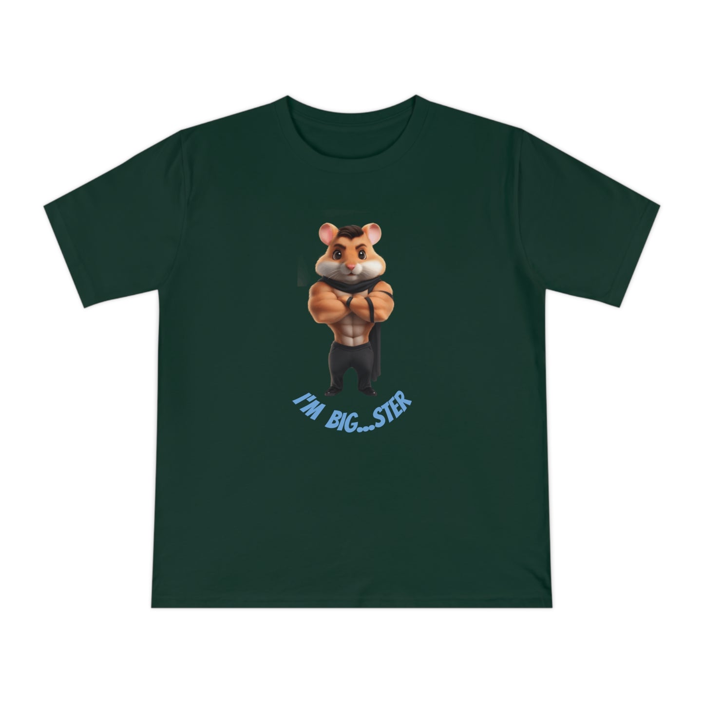 Muscular Hamster T-shirt, Funny Animal Tee, Fitness Humor Shirt, Unisex Graphic Shirt, Gift for Pet Lovers, Workout Apparel