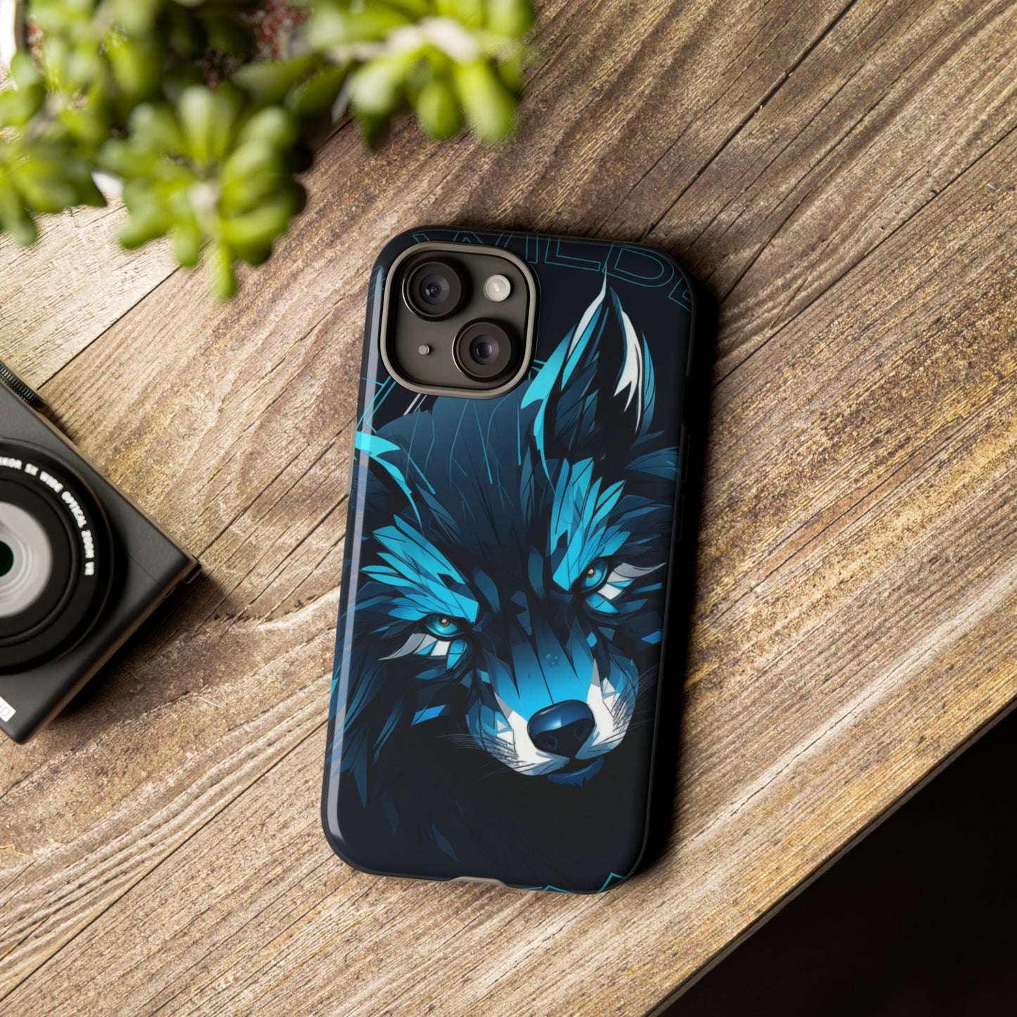 Cool Wolf Phone Case | Tough Cases for Animal Lovers, Stylish Phone Accessories, Gift for Nature Enthusiasts, Unique Tech Gear