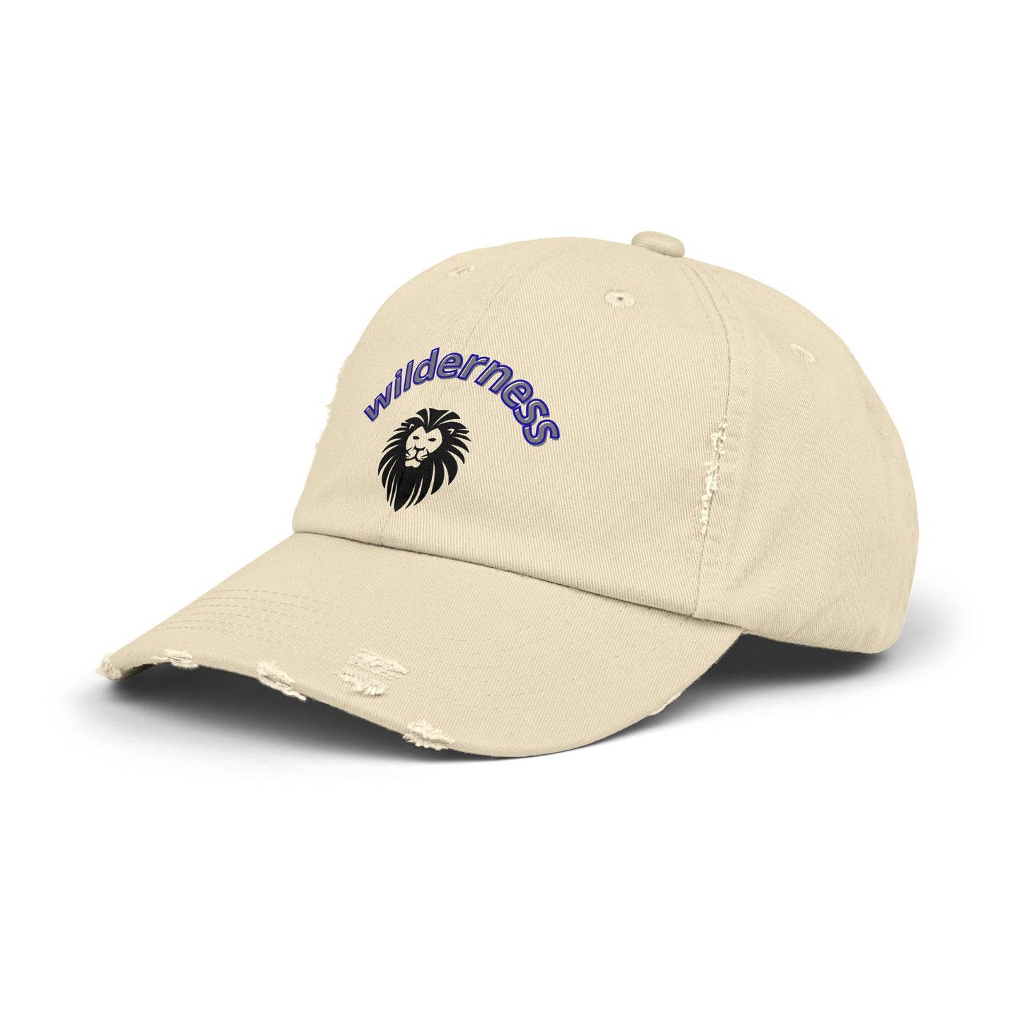 Wilderness Distressed Cap | Unisex Casual Hat for Adventure Lovers | Perfect Gift for Nature Enthusiasts, Outdoor Events, Birthdays, Travel
