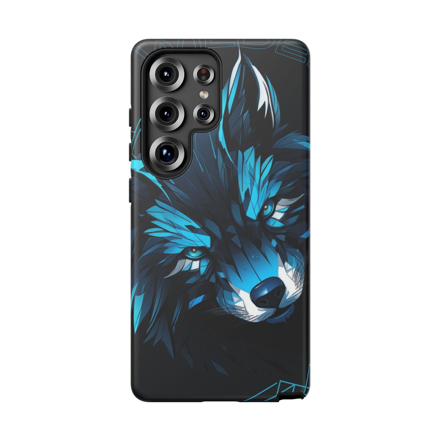 Bold Wolf Phone Case, Tough Cases for Animal Lovers, Unique Gift, Cool Accessories, Smartphone Protection