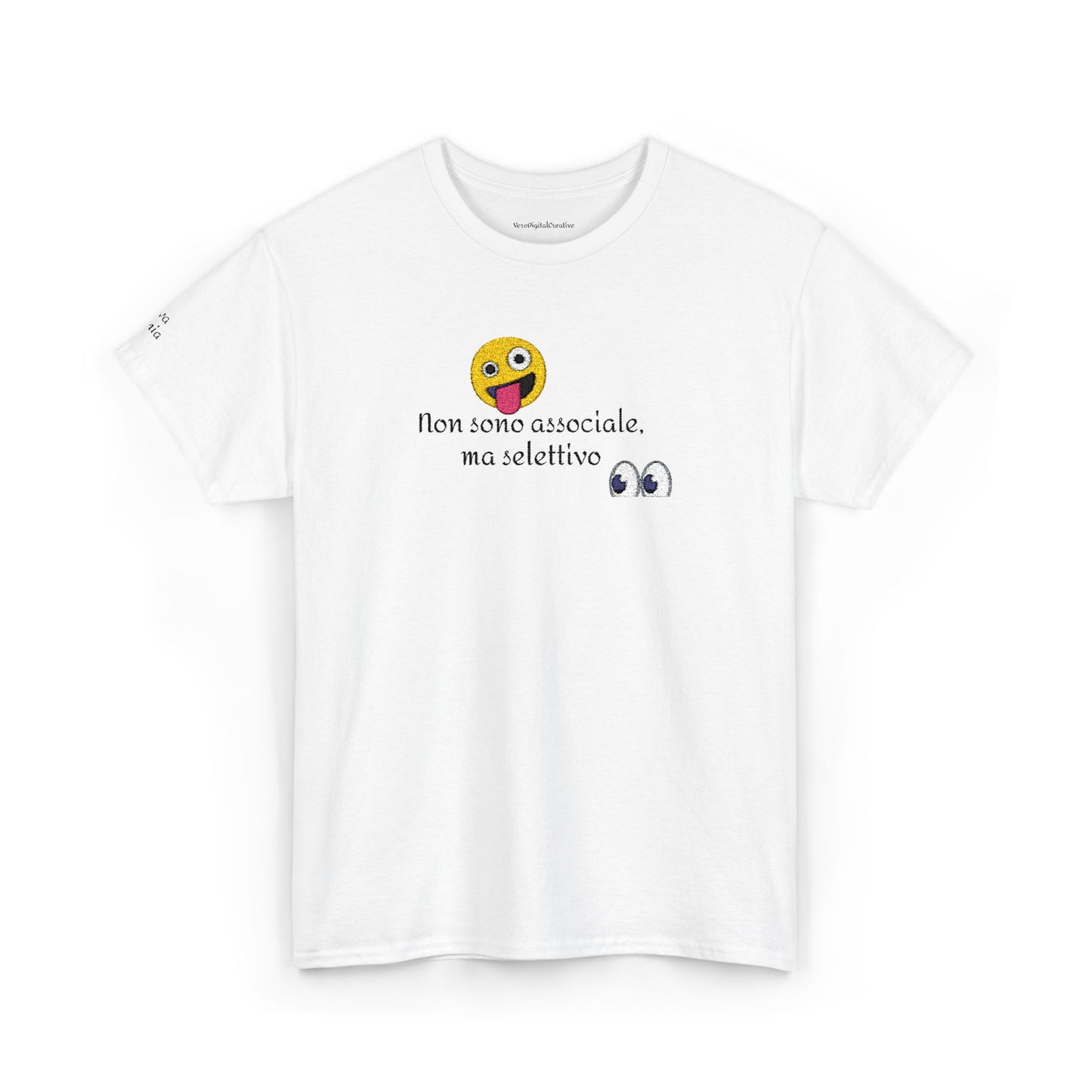 Selective Cotton Tee – Motivational Unisex Shirt, Casual Wear, Gift for Friends, Everyday Style, Statement Tee, Unique Design