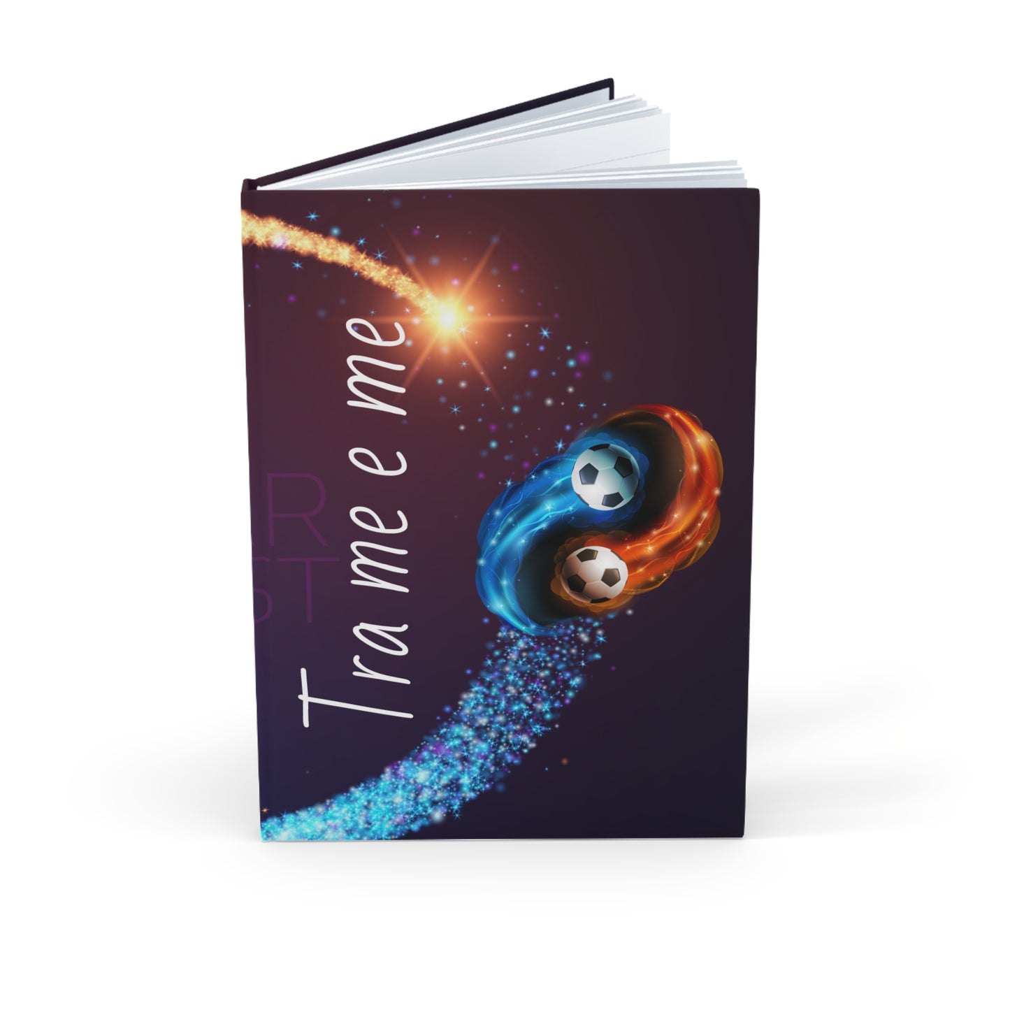 Soccer-Themed Hardcover Journal – Perfect Gift for Sports Lovers, Coaches, and Students, Ideal for Journaling, Notetaking, and Planning