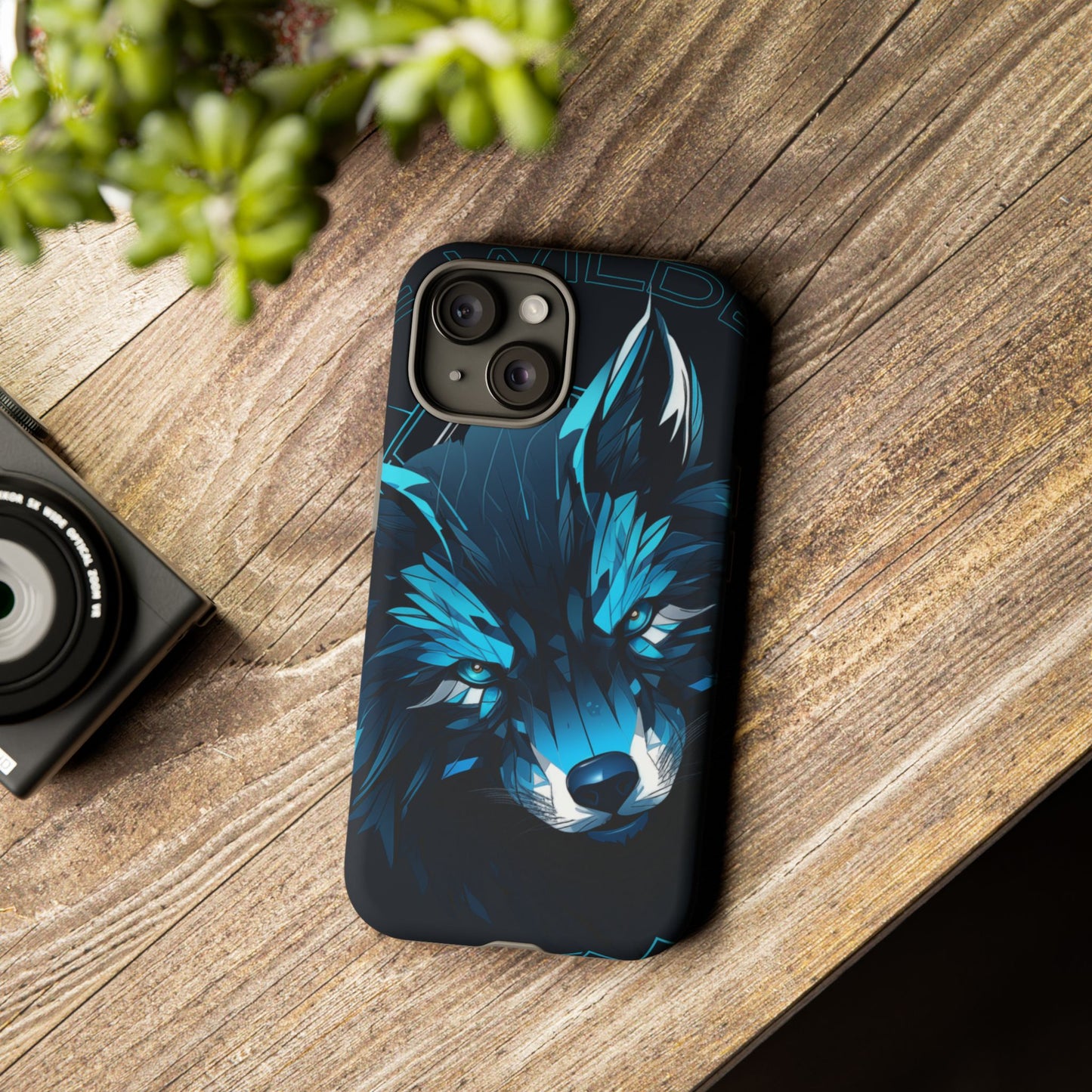 Cool Wolf Phone Case | Tough Cases for Animal Lovers, Stylish Phone Accessories, Gift for Nature Enthusiasts, Unique Tech Gear
