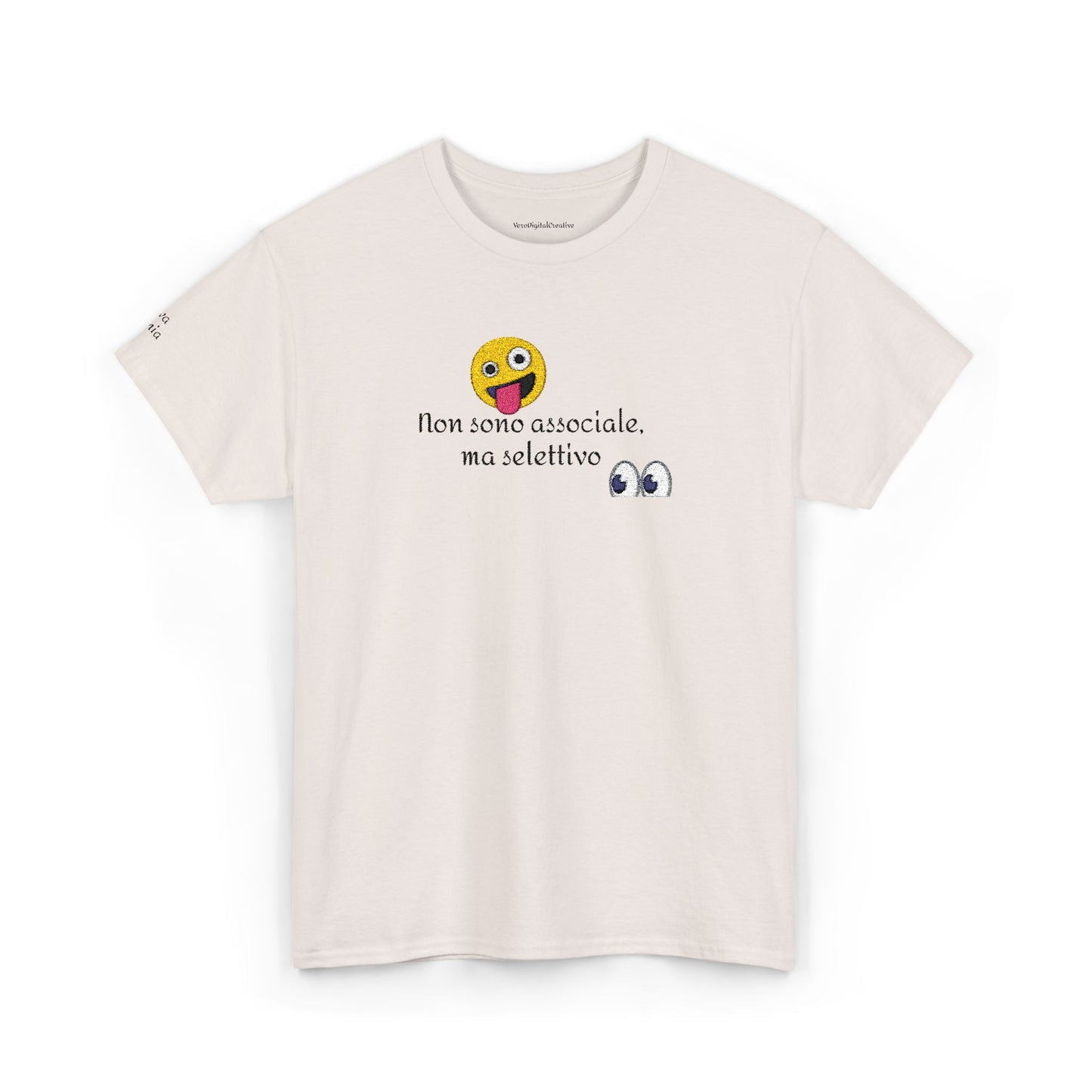 Selective Cotton Tee – Motivational Unisex Shirt, Casual Wear, Gift for Friends, Everyday Style, Statement Tee, Unique Design