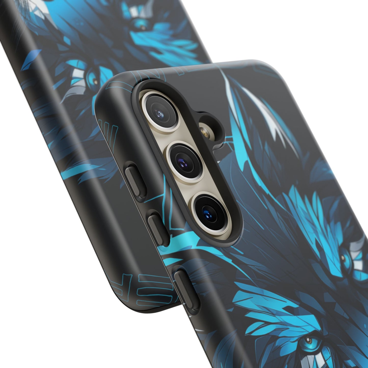 Bold Wolf Phone Case, Tough Cases for Animal Lovers, Unique Gift, Cool Accessories, Smartphone Protection
