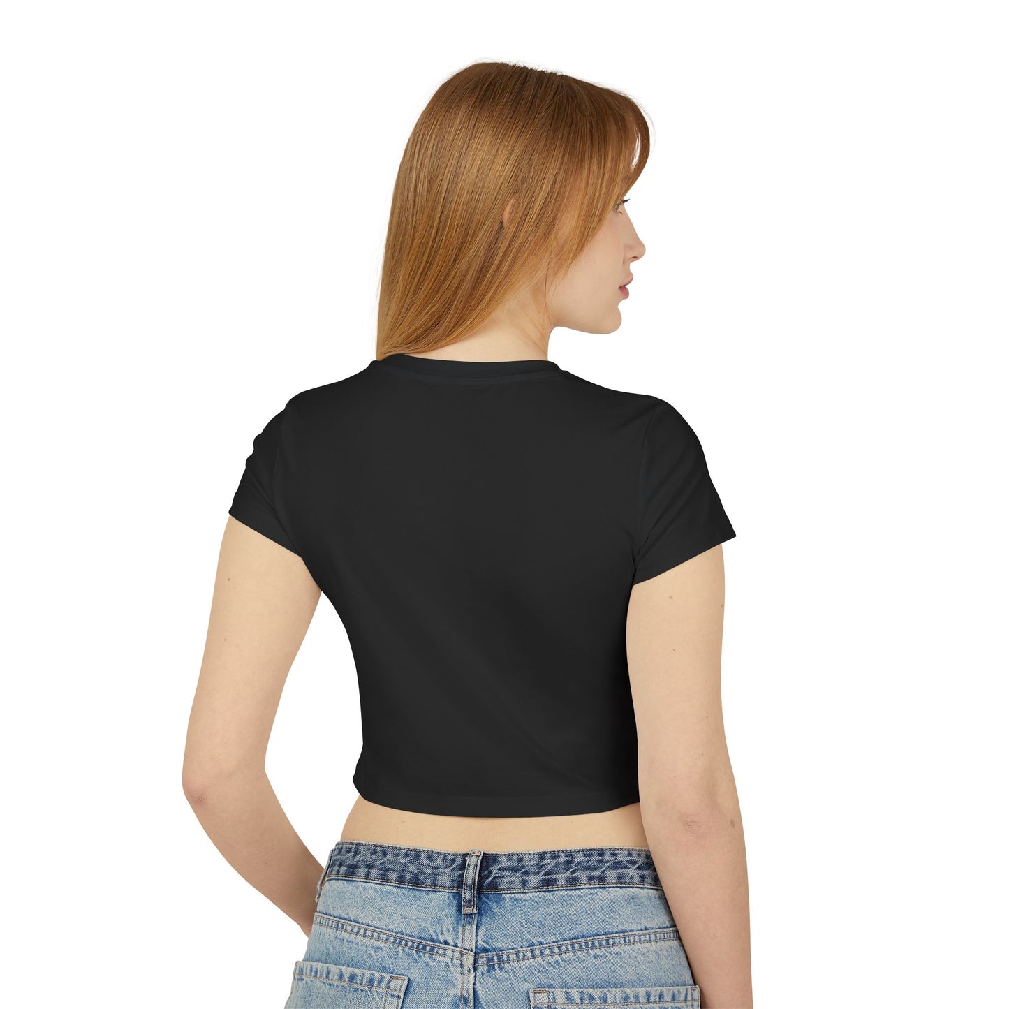 Vibrant Women's Baby Tee, Colorful Crop Top, Casual Art Tee, Trendy Summer Shirt, Gift for Art Lovers