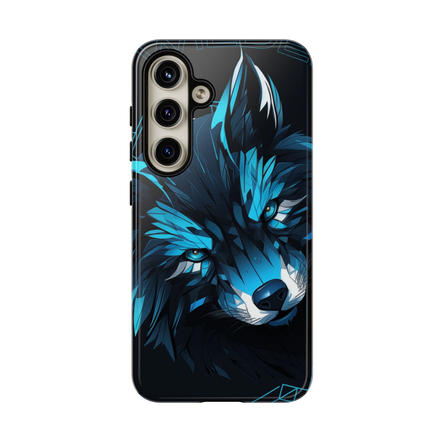 Bold Wolf Phone Case, Tough Cases for Animal Lovers, Unique Gift, Cool Accessories, Smartphone Protection