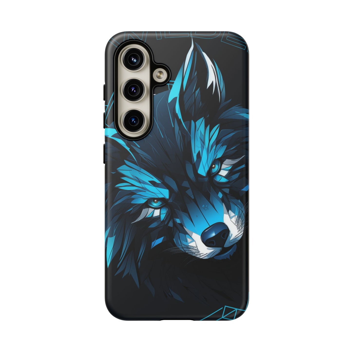 Bold Wolf Phone Case, Tough Cases for Animal Lovers, Unique Gift, Cool Accessories, Smartphone Protection