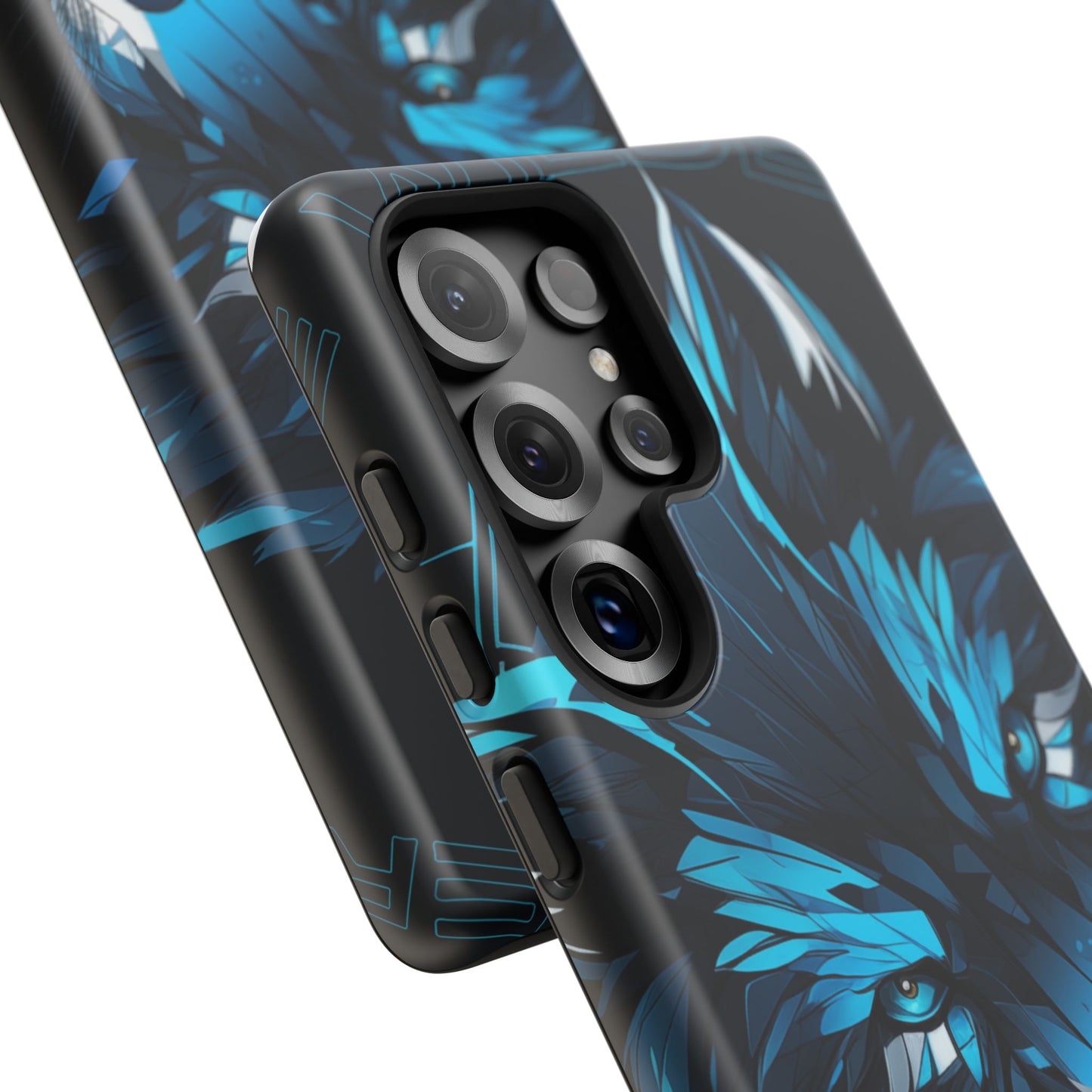 Bold Wolf Phone Case, Tough Cases for Animal Lovers, Unique Gift, Cool Accessories, Smartphone Protection