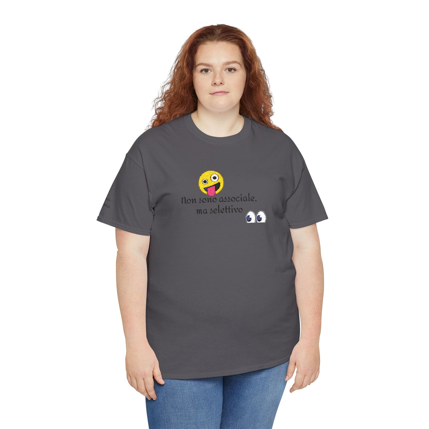 Selective Cotton Tee – Motivational Unisex Shirt, Casual Wear, Gift for Friends, Everyday Style, Statement Tee, Unique Design