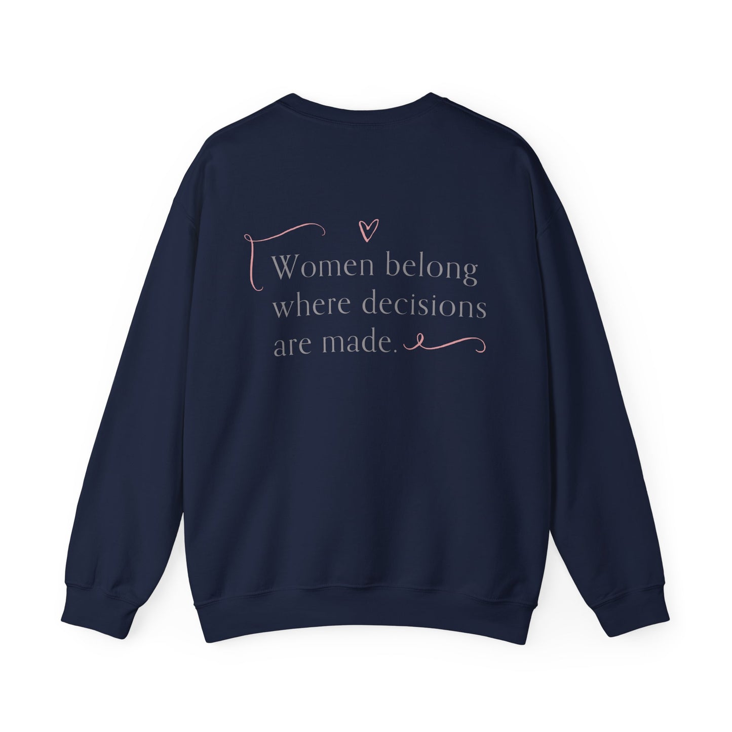 Empowering WOW Crewneck Sweatshirt | Unisex Casual Wear, Gift for Her, Inspirational Apparel, Statement Clothing, Cozy Sweatshirt