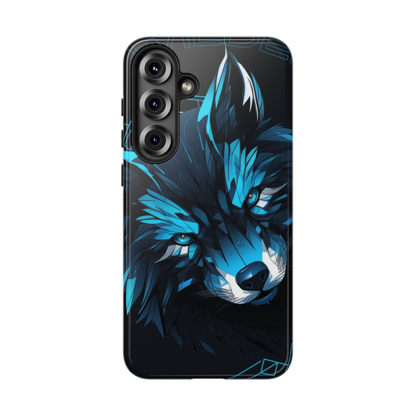 Bold Wolf Phone Case, Tough Cases for Animal Lovers, Unique Gift, Cool Accessories, Smartphone Protection
