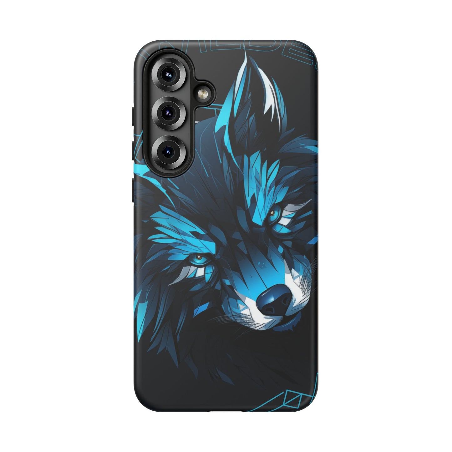 Bold Wolf Phone Case, Tough Cases for Animal Lovers, Unique Gift, Cool Accessories, Smartphone Protection