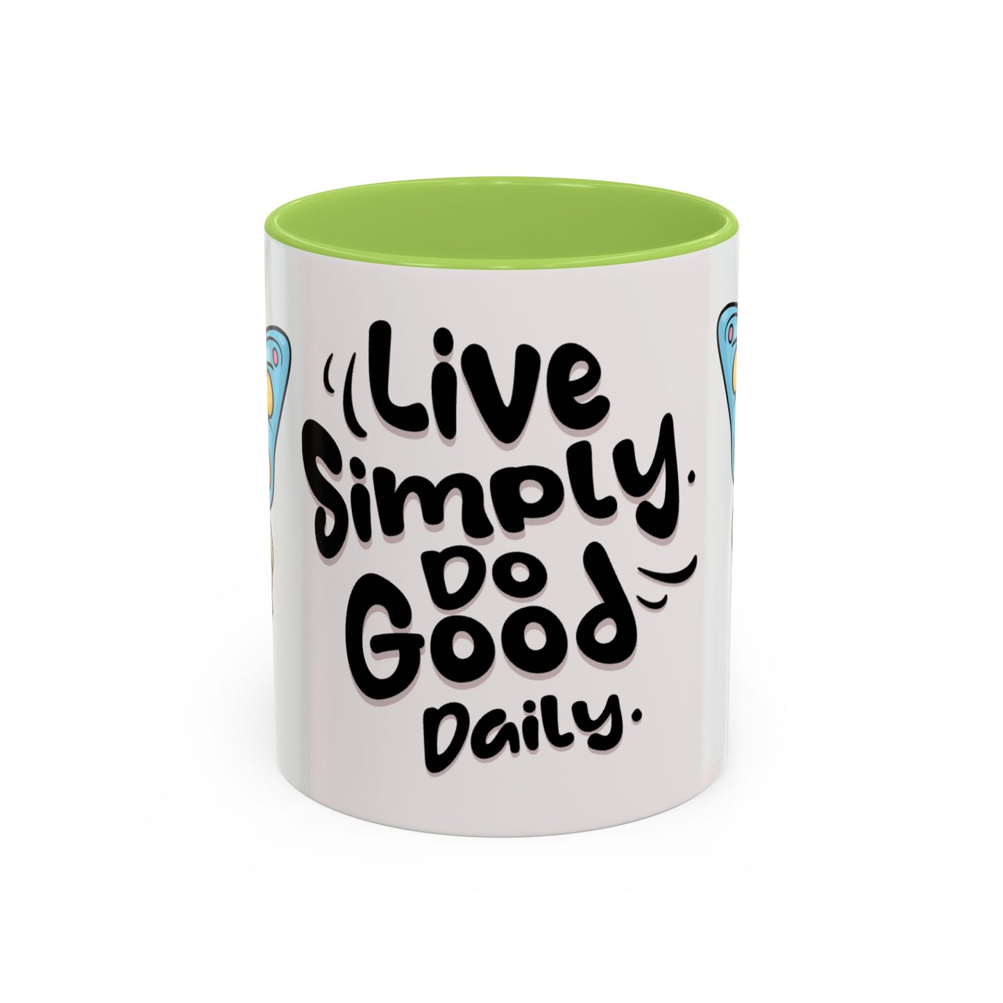 Live Simply Butterfly Mug, Positive Affirmation Coffee Cup, Inspirational Gift for Her, Motivational Drinkware, Birthday, Housewarming