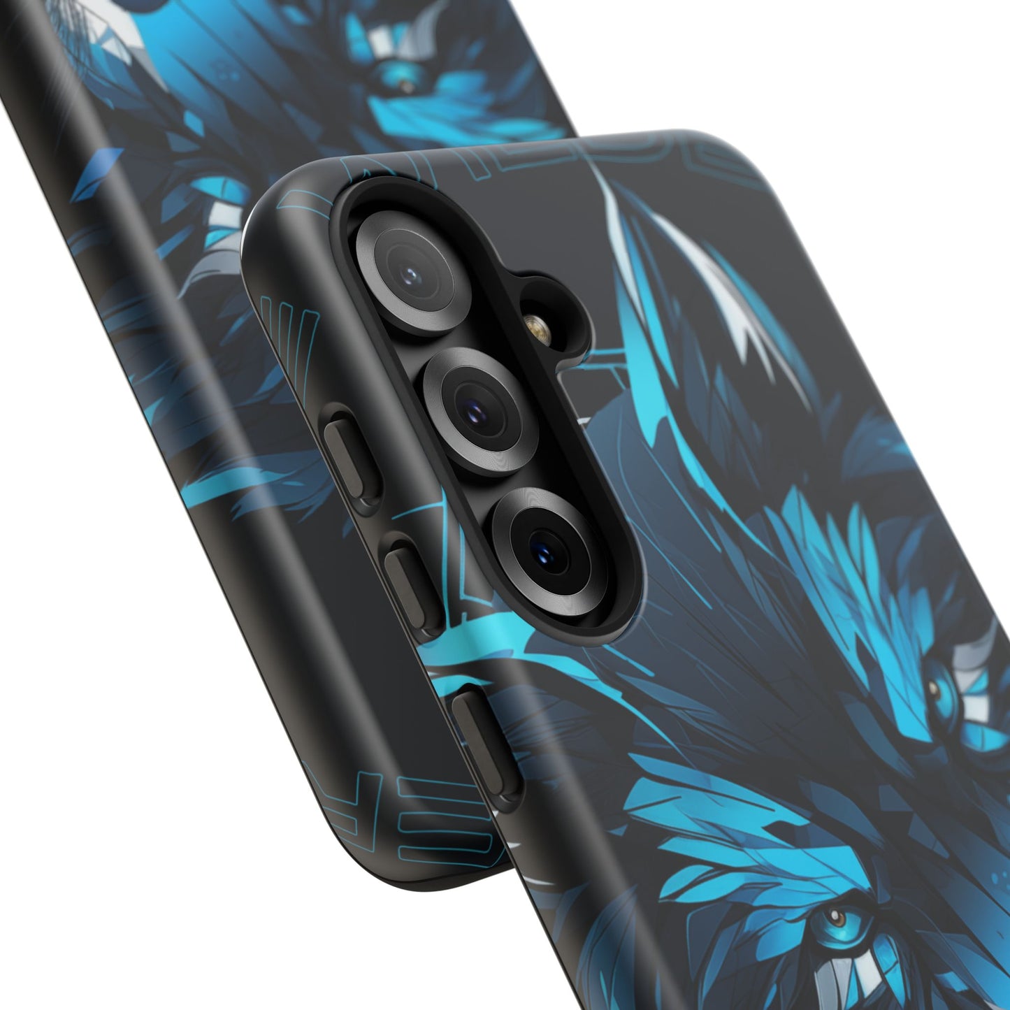 Bold Wolf Phone Case, Tough Cases for Animal Lovers, Unique Gift, Cool Accessories, Smartphone Protection