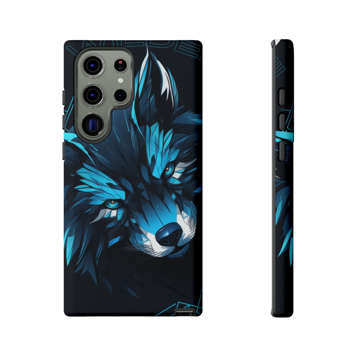 Bold Wolf Phone Case, Tough Cases for Animal Lovers, Unique Gift, Cool Accessories, Smartphone Protection