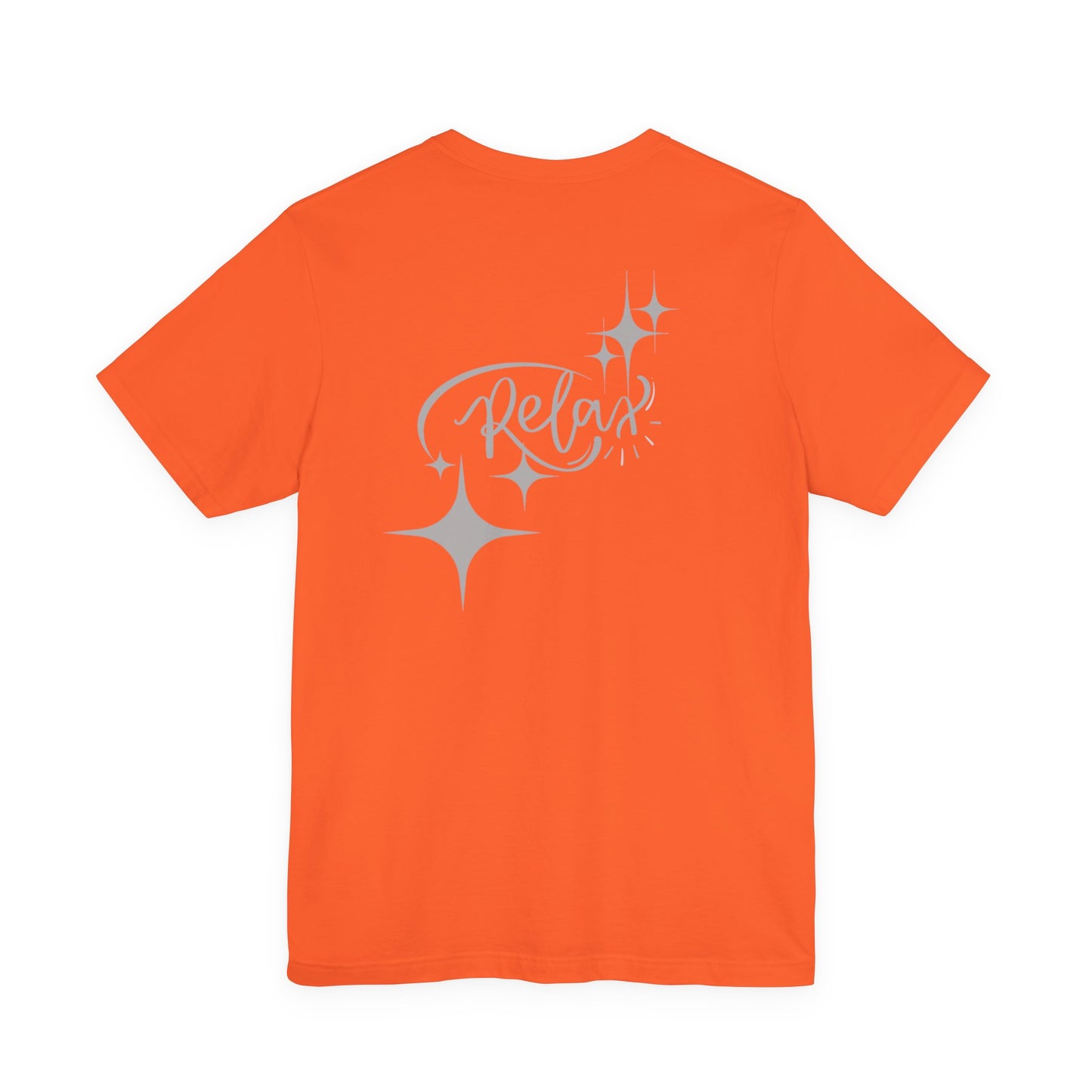 Relaxing Unisex Short Sleeve Tee | Comfortable Graphic T-Shirt, Ideal for Lounging, Gifts, Self-Care, Casual Wear