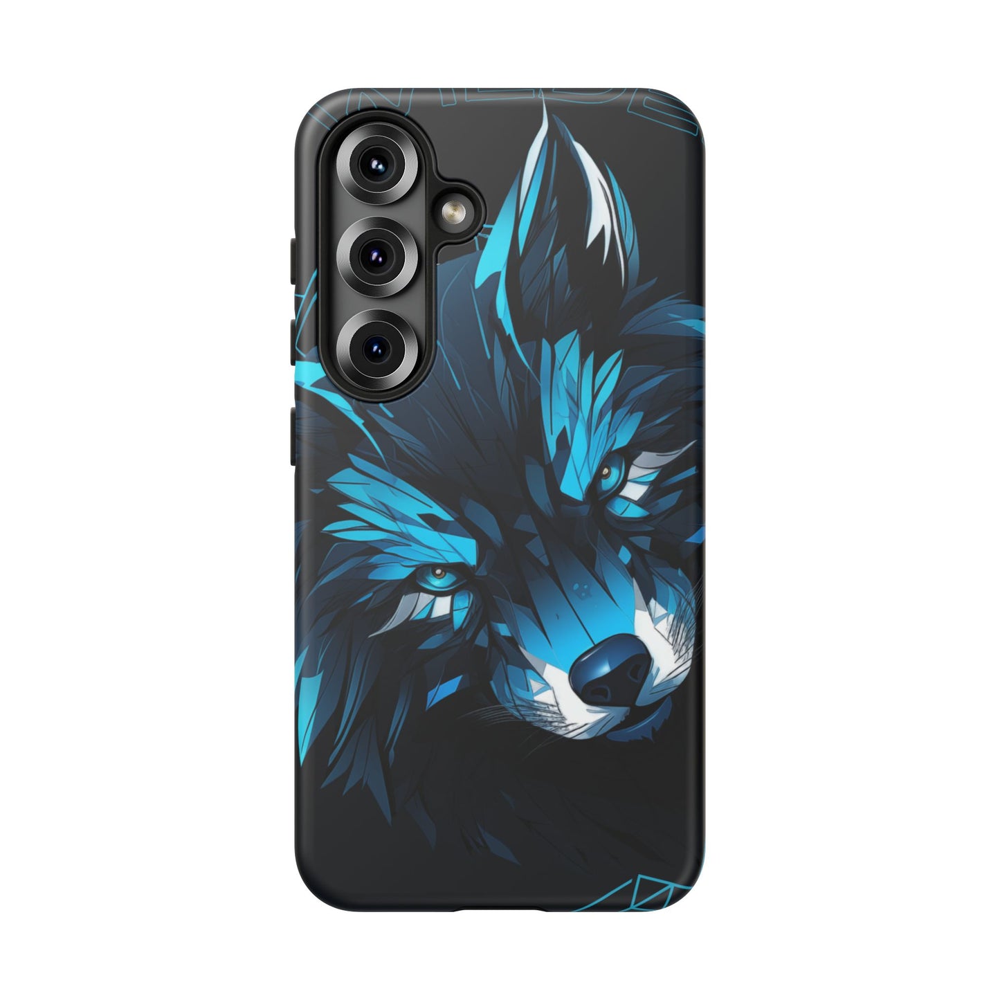 Bold Wolf Phone Case, Tough Cases for Animal Lovers, Unique Gift, Cool Accessories, Smartphone Protection