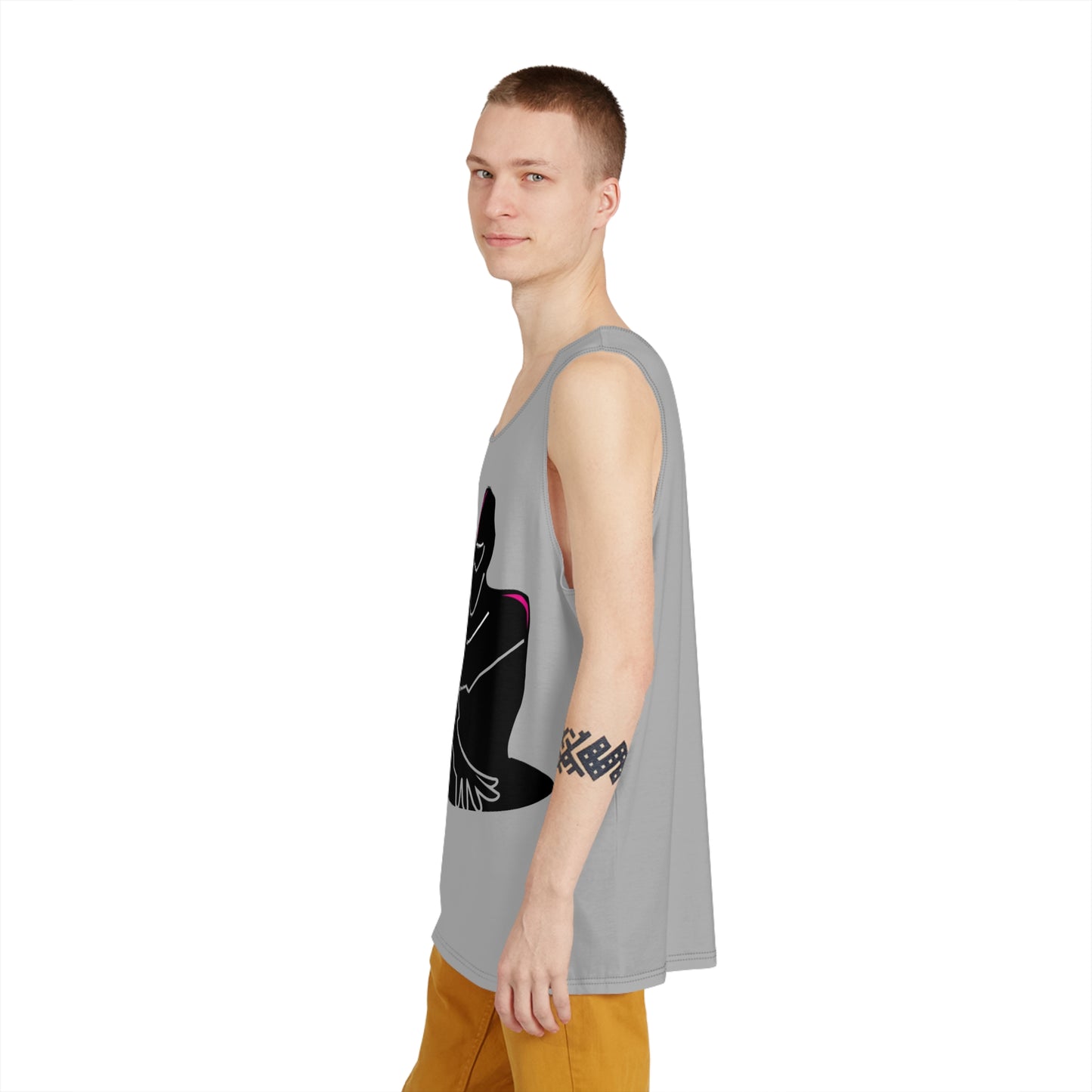 Stylish DJ Graphic Tank Top for Music Lovers, Perfect for Summer, Festivals, Beach Days, and Music Events, Gift Idea
