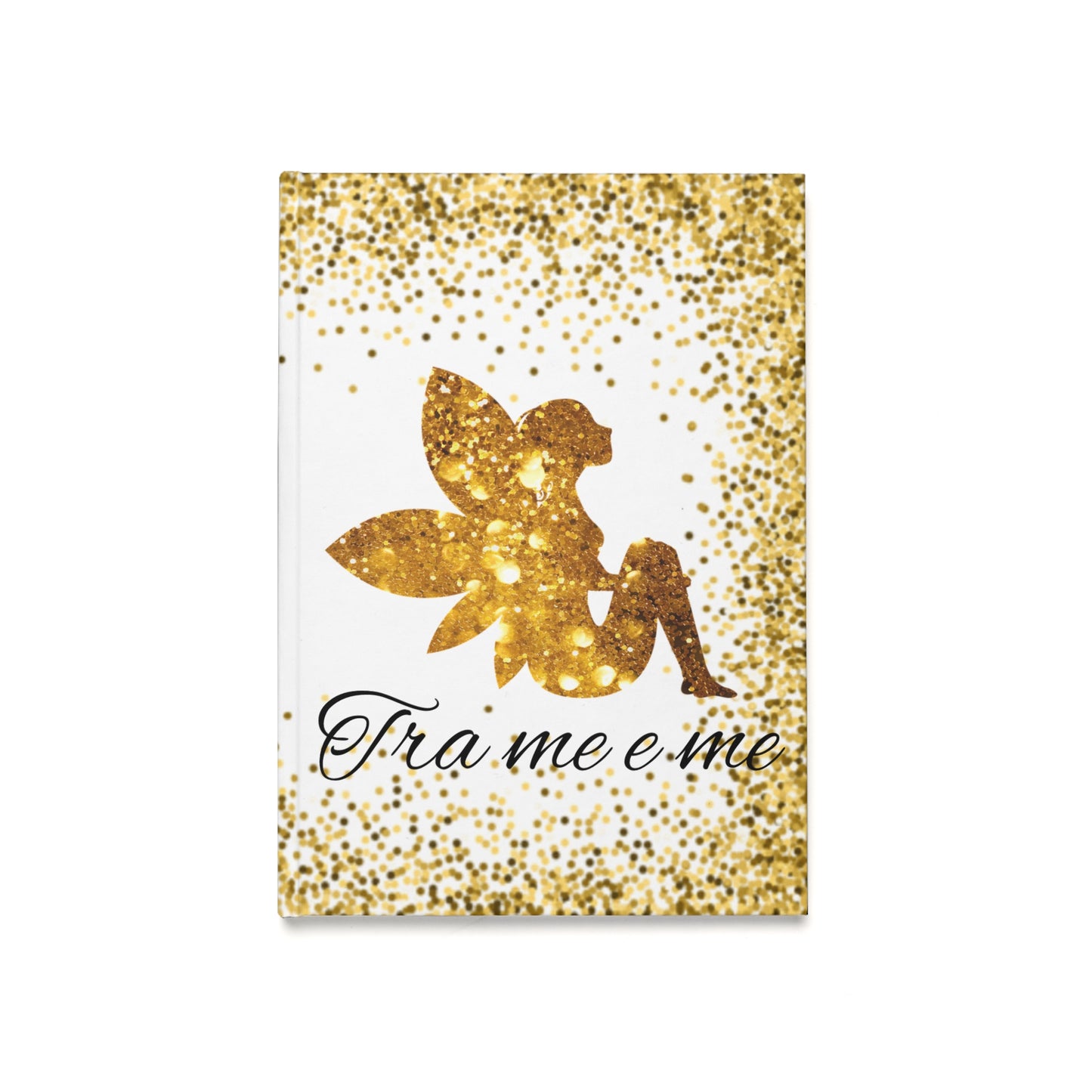 Sparkling Fairy Hardcover Journal - Magical Journal for Dreamers, Writing Gift, Notebook, Diary, Personalized Planner, Glitter Journal