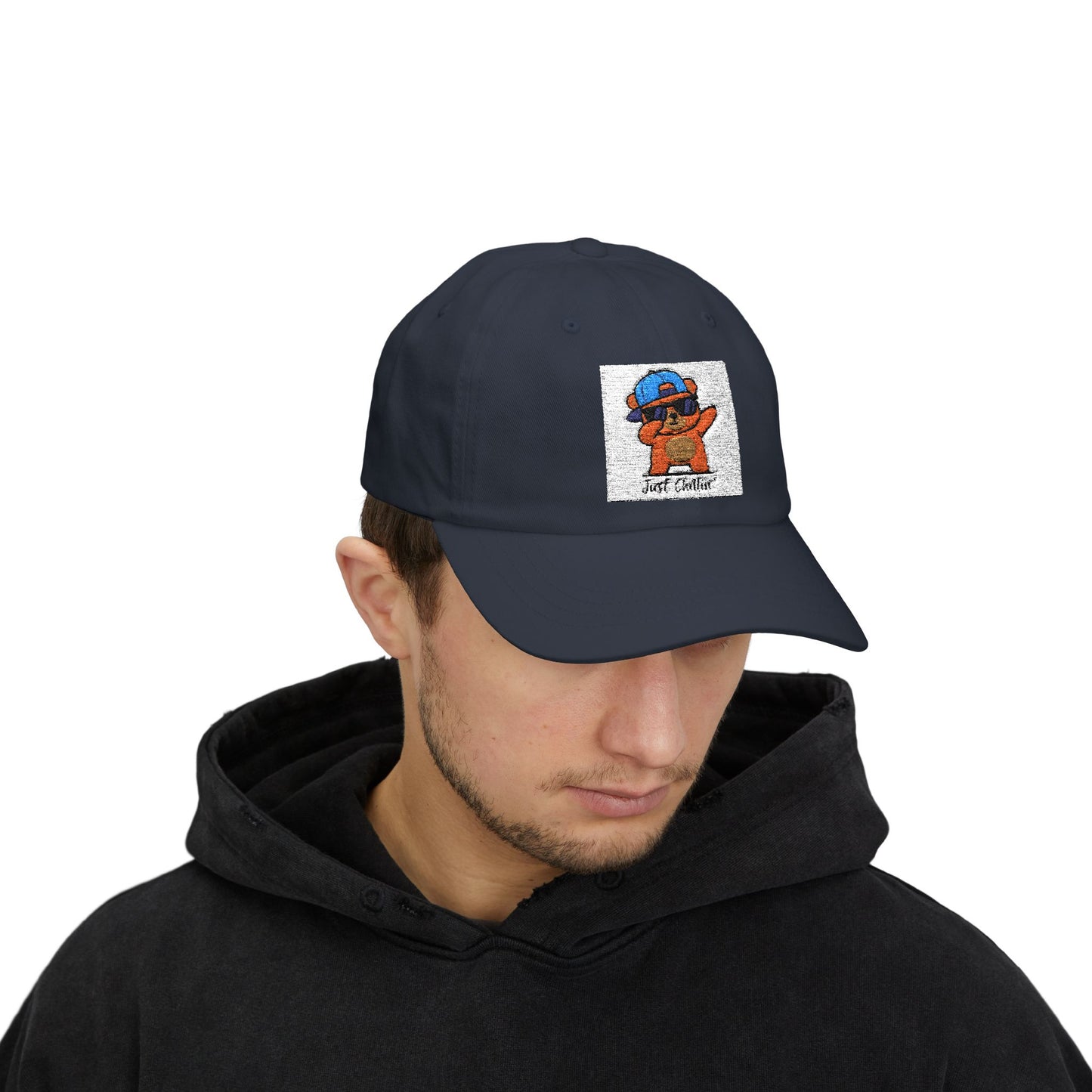 Adorable Bear Dad Cap - Just Chillin' Hat, Fun Gift for Dads, Casual Summer Accessory, Perfect for Birthdays, Father's Day, Outdoor [...]