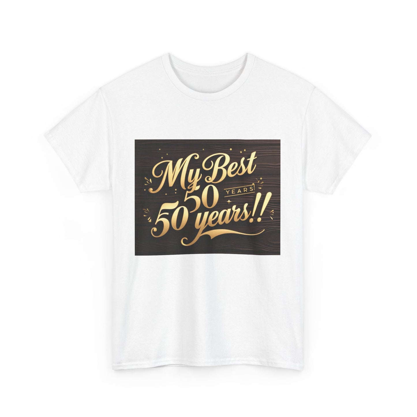 Milestone Celebration Tee for 50th Birthday - Unisex Cotton Shirt, Party Outfit, Gift for Him/Her, Fun Casual Wear