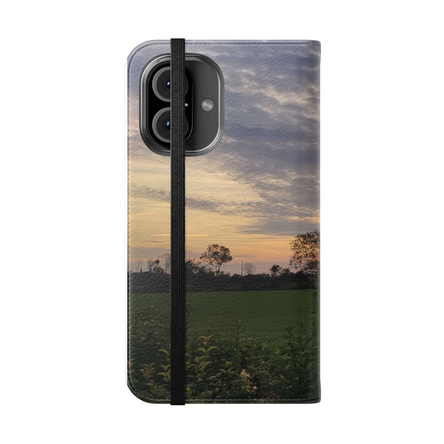 Sunset Landscape Flip Case for Phones, Stylish Wallet Cover, Perfect Gift for Nature Lovers, Customizable Phone Accessories, Great for [...]
