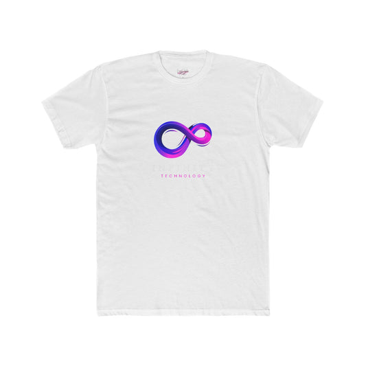Infinity Love Unisex Cotton Crew Tee, Trendy Graphic Tee, Gift for Friends, Casual Wear, Birthday Gift, Everyday Comfort