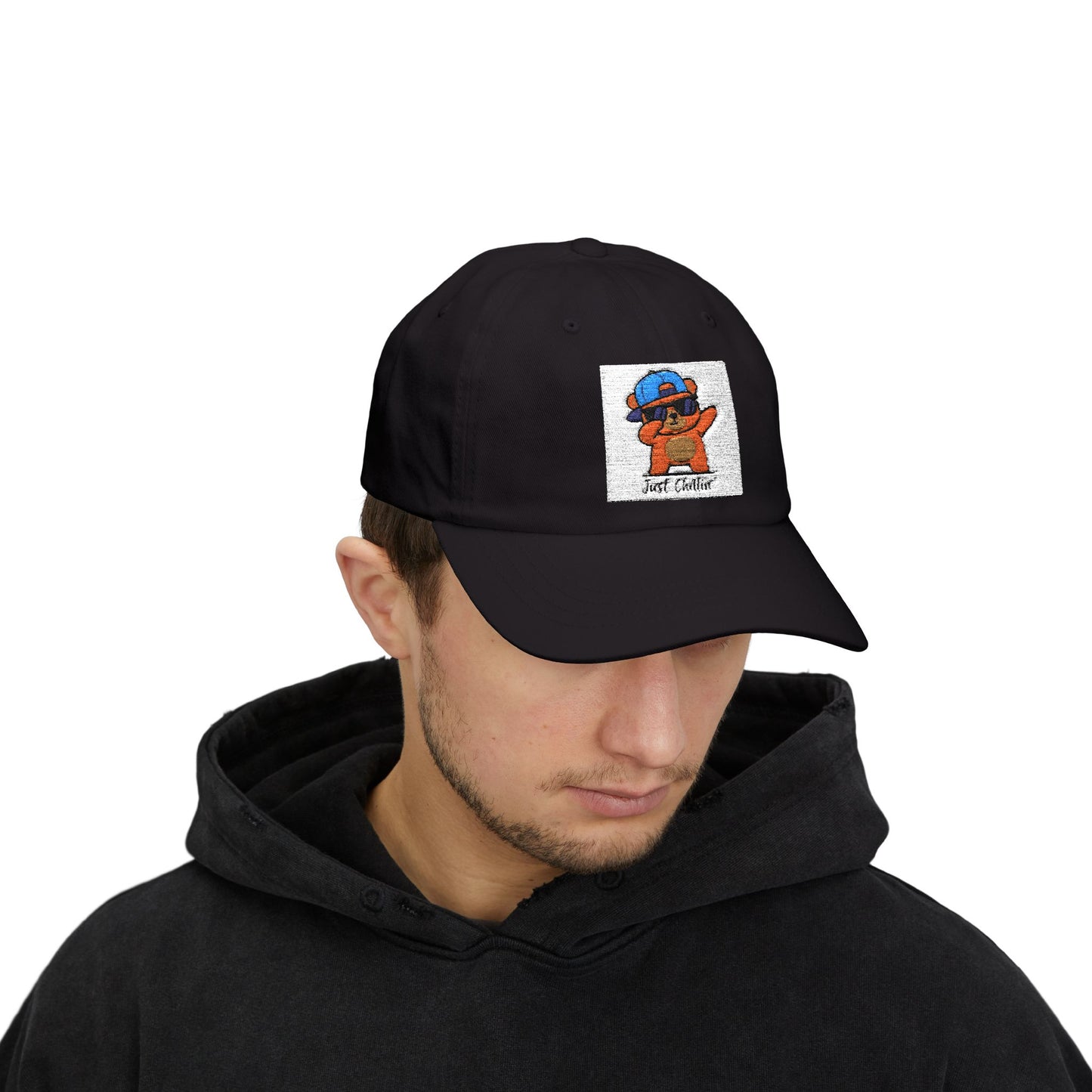 Adorable Bear Dad Cap - Just Chillin' Hat, Fun Gift for Dads, Casual Summer Accessory, Perfect for Birthdays, Father's Day, Outdoor [...]
