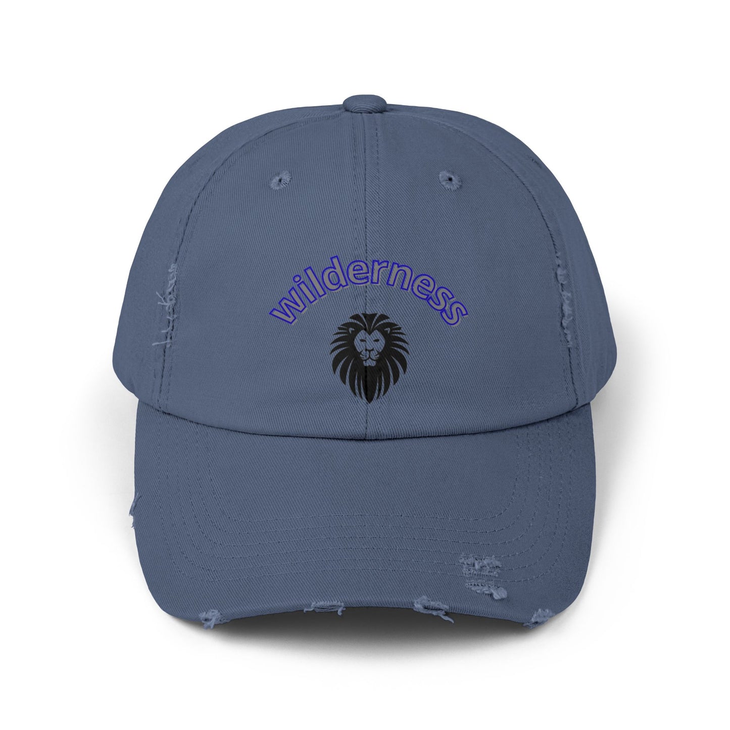 Wilderness Distressed Cap | Unisex Casual Hat for Adventure Lovers | Perfect Gift for Nature Enthusiasts, Outdoor Events, Birthdays, Travel