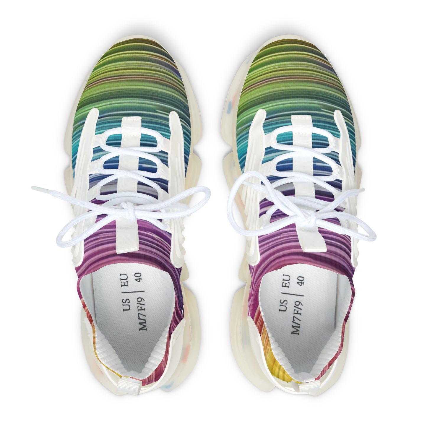 Vibrant Women's Mesh Sneakers, Lightweight Athletic Shoes, Colorful Running Shoes, Trendy Fashion Sneakers, Casual Lifestyle Sneakers