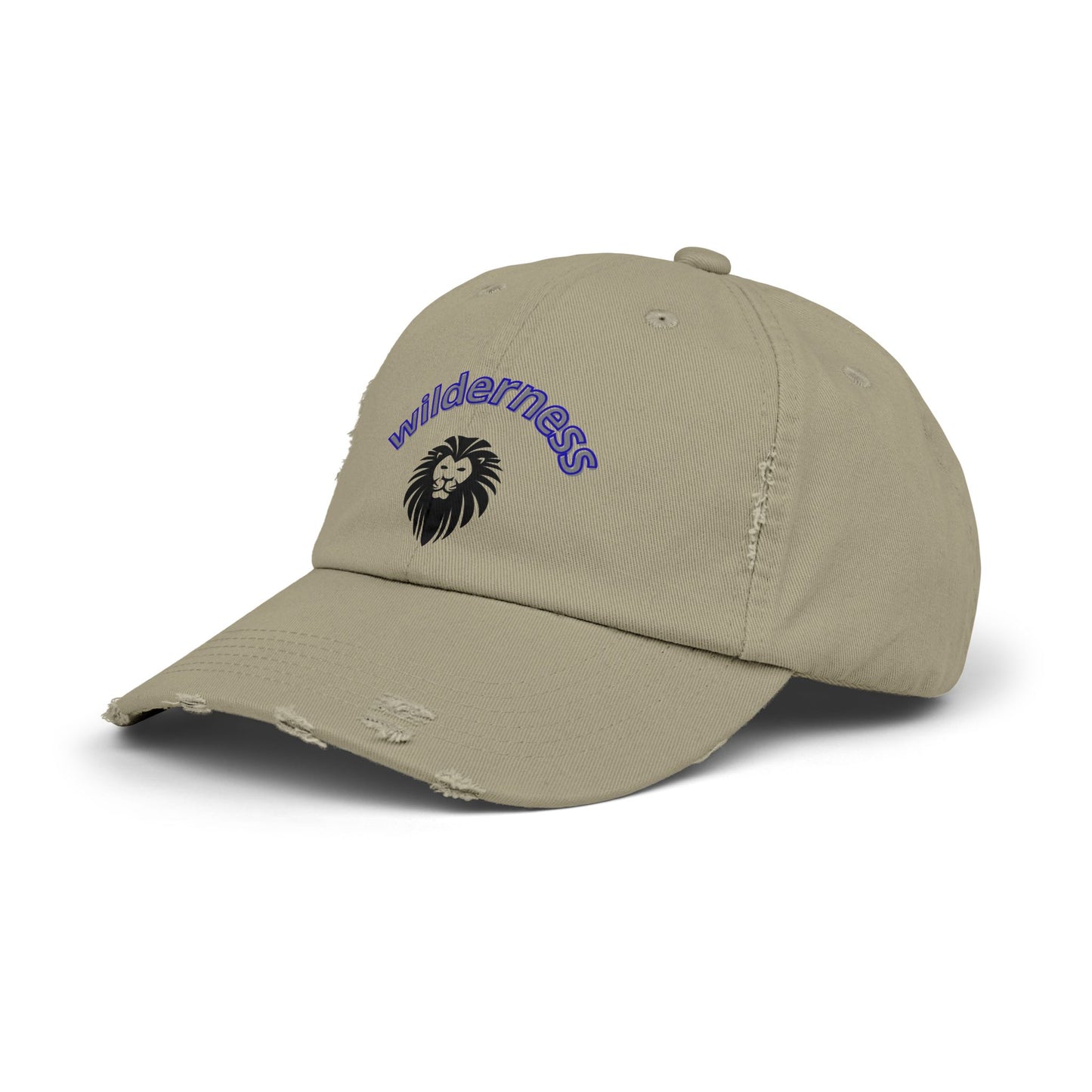 Wilderness Distressed Cap | Unisex Casual Hat for Adventure Lovers | Perfect Gift for Nature Enthusiasts, Outdoor Events, Birthdays, Travel