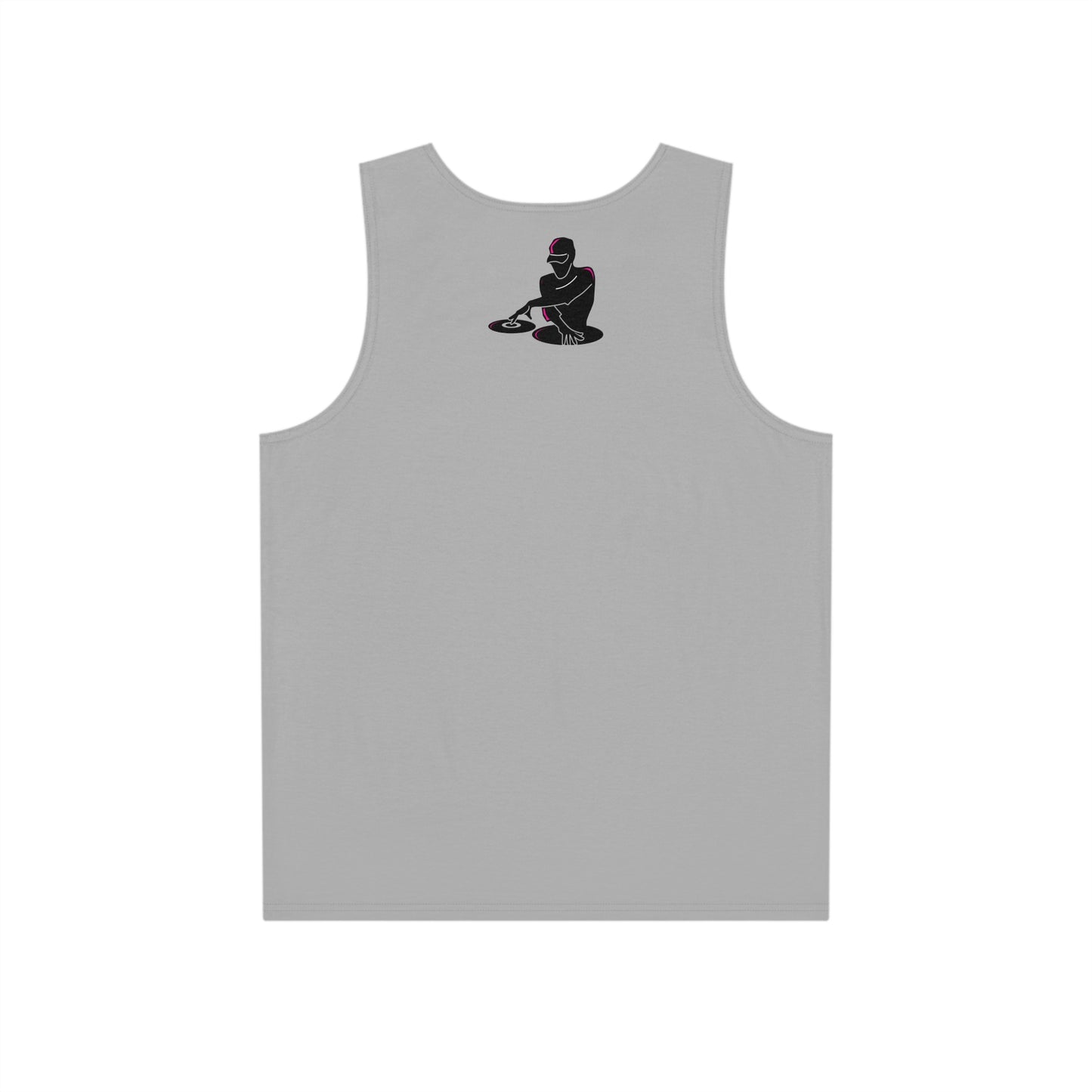 Stylish DJ Graphic Tank Top for Music Lovers, Perfect for Summer, Festivals, Beach Days, and Music Events, Gift Idea