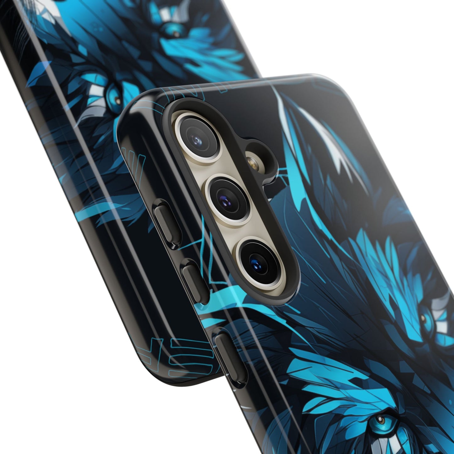 Bold Wolf Phone Case, Tough Cases for Animal Lovers, Unique Gift, Cool Accessories, Smartphone Protection