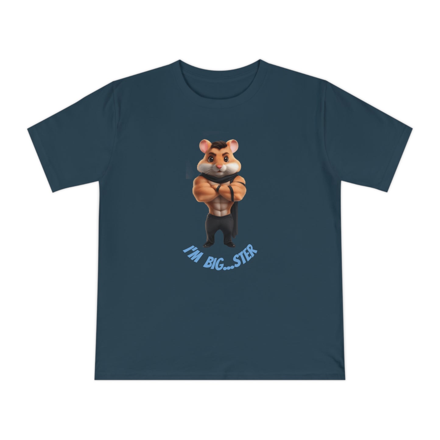 Muscular Hamster T-shirt, Funny Animal Tee, Fitness Humor Shirt, Unisex Graphic Shirt, Gift for Pet Lovers, Workout Apparel