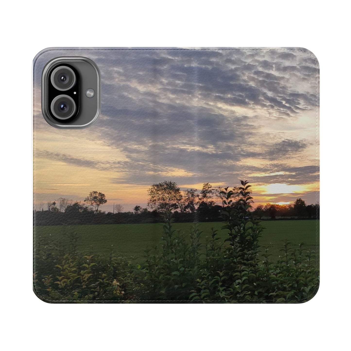 Sunset Landscape Flip Case for Phones, Stylish Wallet Cover, Perfect Gift for Nature Lovers, Customizable Phone Accessories, Great for [...]