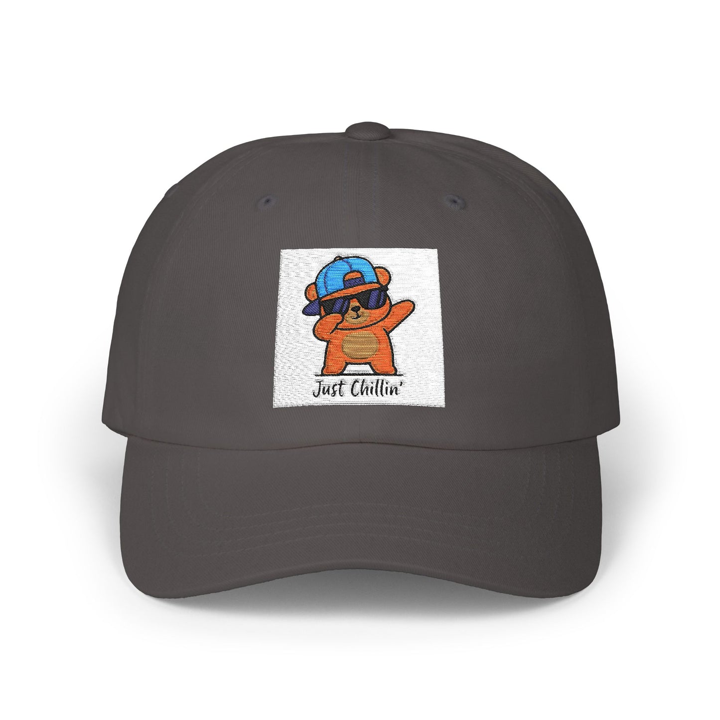 Adorable Bear Dad Cap - Just Chillin' Hat, Fun Gift for Dads, Casual Summer Accessory, Perfect for Birthdays, Father's Day, Outdoor [...]