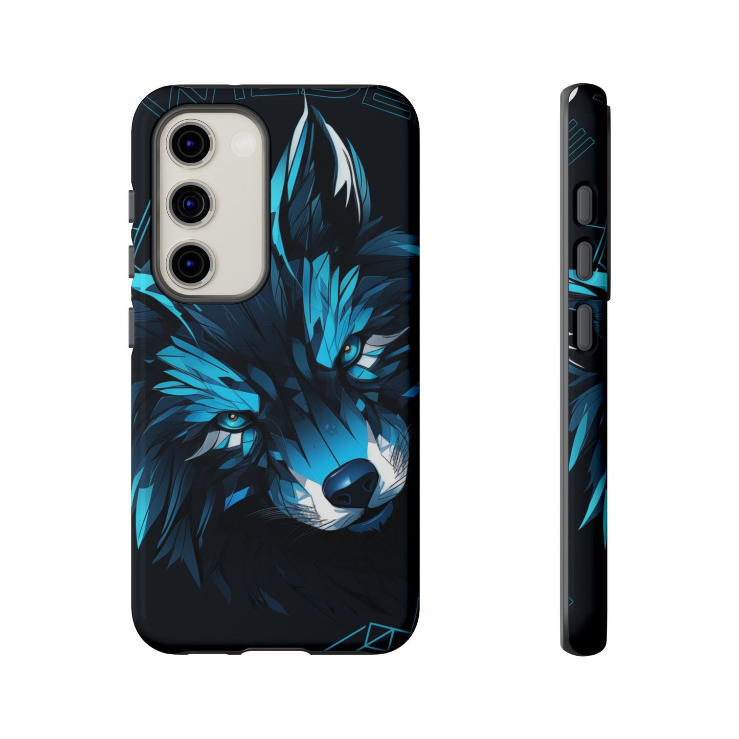 Bold Wolf Phone Case, Tough Cases for Animal Lovers, Unique Gift, Cool Accessories, Smartphone Protection