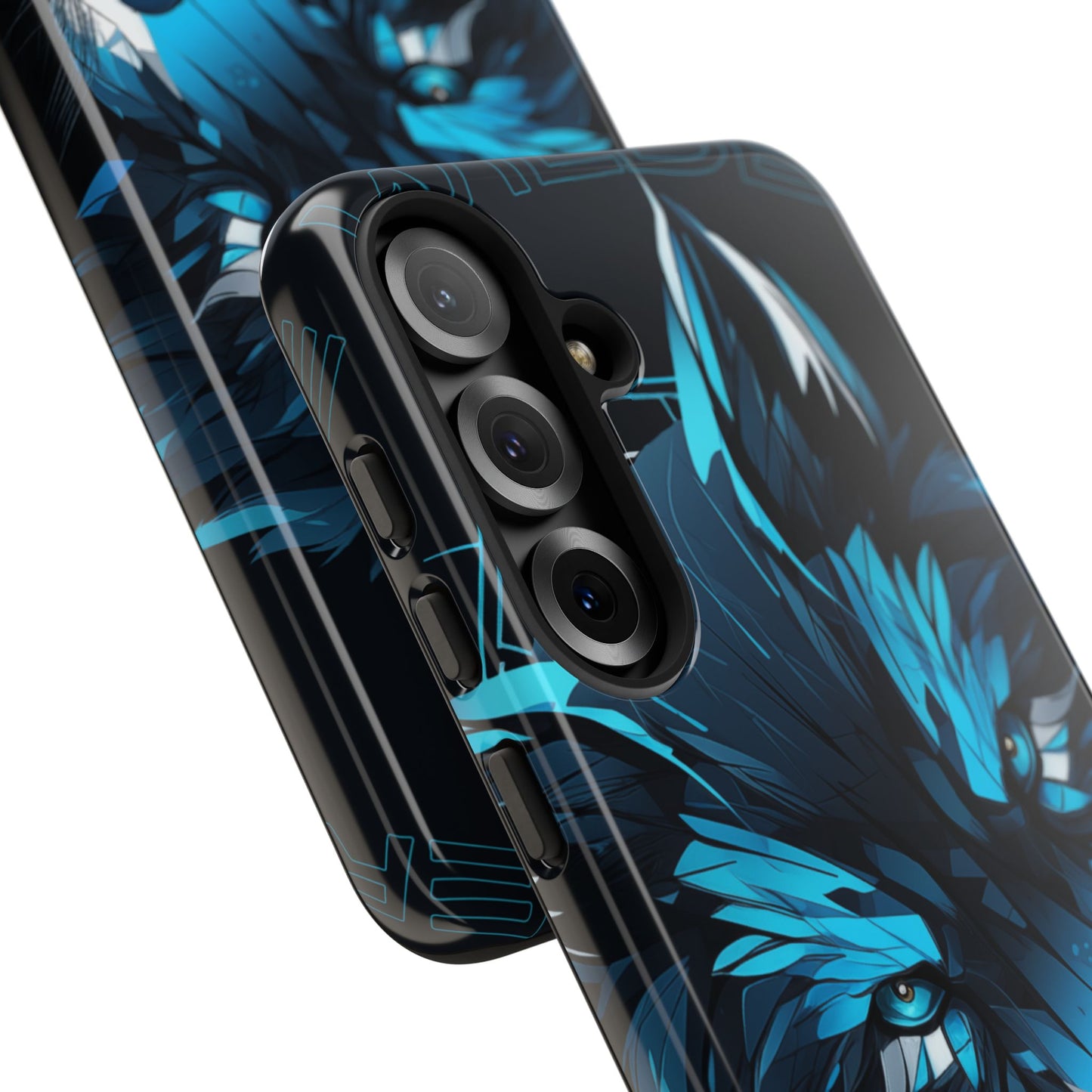 Bold Wolf Phone Case, Tough Cases for Animal Lovers, Unique Gift, Cool Accessories, Smartphone Protection
