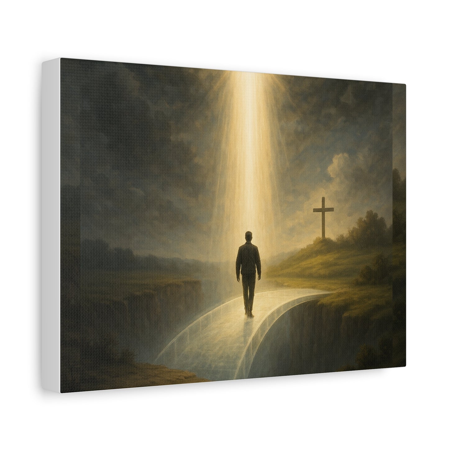 Inspirational Canvas Wall Art, Spiritual Home Decor, Religious Gift, Matte Finish, Motivational Artwork